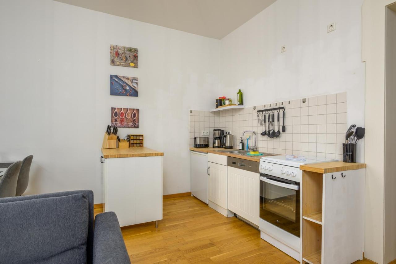 Arbio I Retro Apart Near Leipzig Hauptbahnhof Buitenkant foto