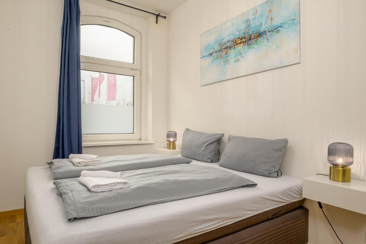 Arbio I Retro Apart Near Leipzig Hauptbahnhof Buitenkant foto