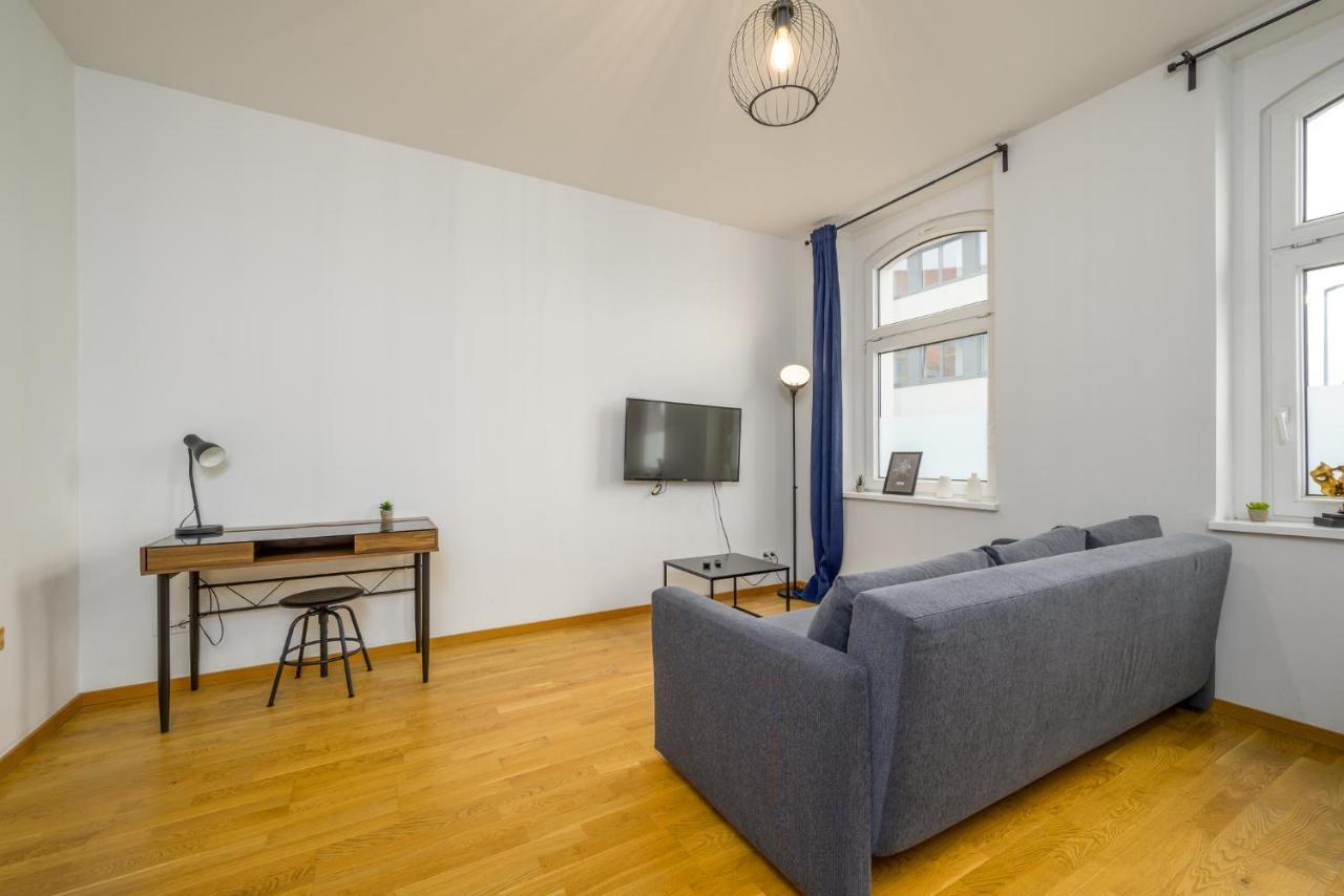 Arbio I Retro Apart Near Leipzig Hauptbahnhof Buitenkant foto