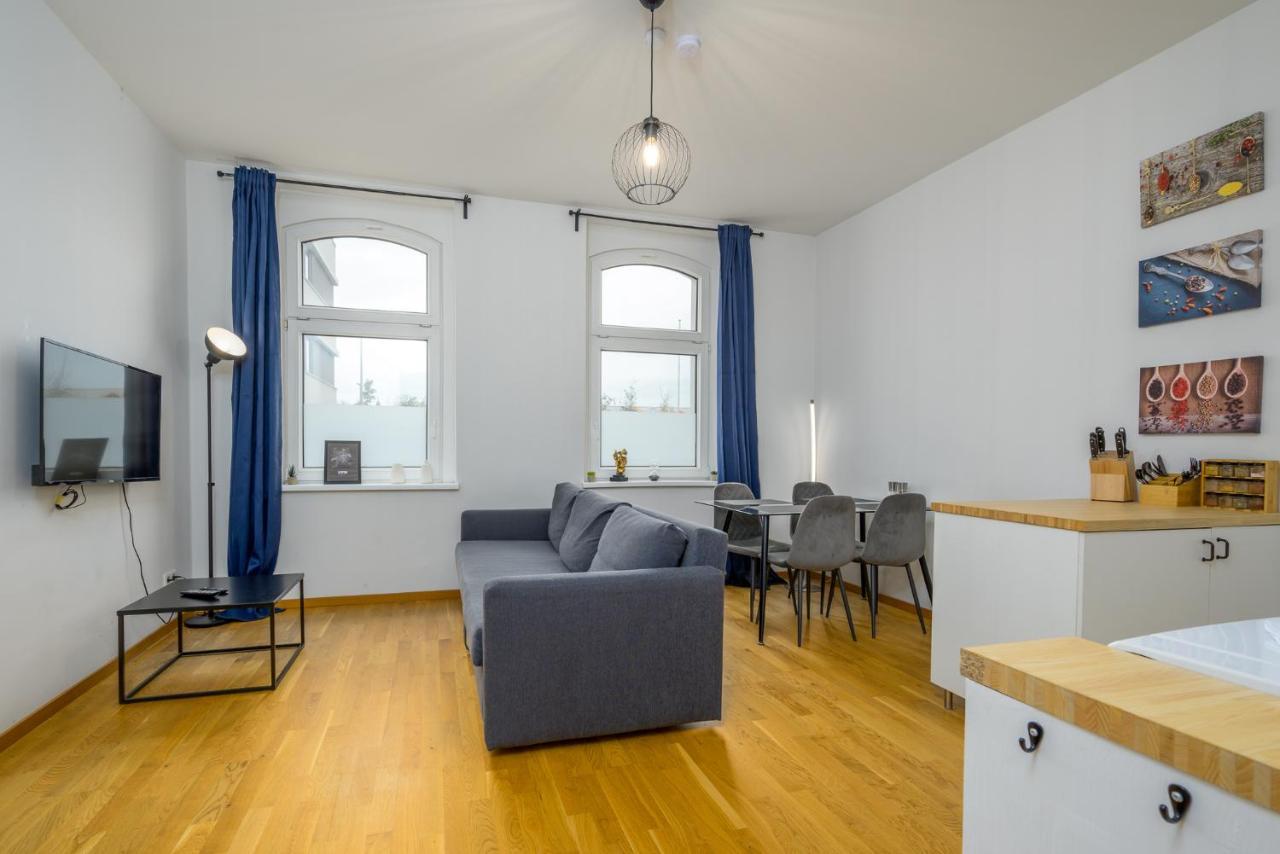 Arbio I Retro Apart Near Leipzig Hauptbahnhof Buitenkant foto